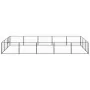 Perrera acero 15 m² negra by , Dog kennels and fences - Ref: Foro24-3082129, Price: 297,12 €, Discount: %
