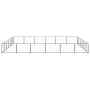 Perrera acero 36 m² negra by , Dog kennels and fences - Ref: Foro24-3082169, Price: 422,99 €, Discount: %