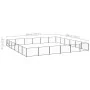 Perrera acero 36 m² negra by , Dog kennels and fences - Ref: Foro24-3082169, Price: 422,99 €, Discount: %