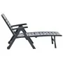 Tumbona plegable de plástico gris antracita by , Loungers - Ref: Foro24-48756, Price: 129,18 €, Discount: %