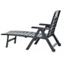 Tumbona plegable de plástico gris antracita by , Loungers - Ref: Foro24-48756, Price: 129,18 €, Discount: %
