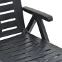 Tumbona plegable de plástico gris antracita by , Loungers - Ref: Foro24-48756, Price: 129,18 €, Discount: %