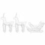 Renos y trineo de Navidad con malla 648 LED by , Christmas lights - Ref: Foro24-289974, Price: 102,54 €, Discount: %