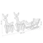 Renos y trineo de Navidad con malla 648 LED by , Christmas lights - Ref: Foro24-289974, Price: 102,54 €, Discount: %