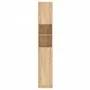 Armario baño madera de ingeniería color roble 32x25,5x190 cm de , Muebles de baño - Ref: Foro24-802879, Precio: 106,48 €, Des...