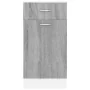Armario bajo cocina “Lyon” madera ingeniería gris Sonoma von , Küchenschränke - Ref: Foro24-815571, Preis: 67,17 €, Rabatt: %