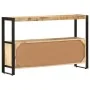 Aparador madera maciza de mango 120x30x75 cm de , Aparadores - Ref: Foro24-247923, Precio: 318,64 €, Descuento: %