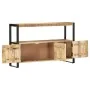 Aparador madera maciza de mango 120x30x75 cm de , Aparadores - Ref: Foro24-247923, Precio: 318,64 €, Descuento: %