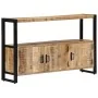 Aparador madera maciza de mango 120x30x75 cm de , Aparadores - Ref: Foro24-247923, Precio: 318,64 €, Descuento: %