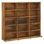 Estantería de CDs contrachapada roble ahumado 102x23x89,5 cm by , CD and DVD storage - Ref: Foro24-815483, Price: 89,83 €, Di...