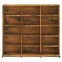 Estantería de CDs contrachapada roble ahumado 102x23x89,5 cm by , CD and DVD storage - Ref: Foro24-815483, Price: 89,83 €, Di...