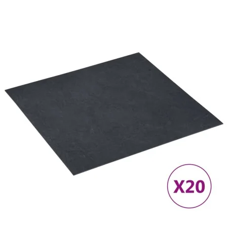 Tarimas de suelo autoadhesivas 20 uds PVC mármol negro 1,86 m² by , Floors and carpets - Ref: Foro24-330161, Price: 38,62 €, ...