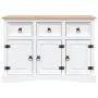Aparador Corona Range de pino mexicano blanco 132x43x78 cm by , Sideboards - Ref: Foro24-282634, Price: 341,50 €, Discount: %