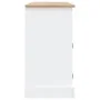 Aparador Corona Range de pino mexicano blanco 132x43x78 cm by , Sideboards - Ref: Foro24-282634, Price: 341,50 €, Discount: %