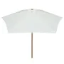 Sombrilla con palo de madera blanco crema 270x270 cm de , Sombrillas - Ref: Foro24-42962, Precio: 65,44 €, Descuento: %