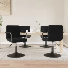 Sillas de comedor giratorias 4 unidades terciopelo negro von , Essstühle - Ref: Foro24-3087916, Preis: 248,61 €, Rabatt: %