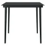 Juego de comedor de jardín 3 piezas negro de , Conjuntos de jardín - Ref: Foro24-3099107, Precio: 243,78 €, Descuento: %