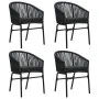 Juego de comedor para jardín 5 piezas negro von , Gartensets - Ref: Foro24-3099241, Preis: 478,07 €, Rabatt: %