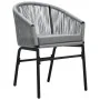 Juego de comedor para jardín 5 piezas ratán sintético gris von , Gartensets - Ref: Foro24-3099234, Preis: 395,45 €, Rabatt: %