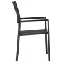 Juego de comedor para jardín 5 piezas negro de , Conjuntos de jardín - Ref: Foro24-3099276, Precio: 304,21 €, Descuento: %