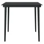 Juego de comedor para jardín 5 piezas negro de , Conjuntos de jardín - Ref: Foro24-3099276, Precio: 304,21 €, Descuento: %