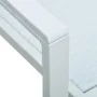 Juego de comedor para jardín 9 piezas blanco by , Garden sets - Ref: Foro24-3099274, Price: 614,91 €, Discount: %