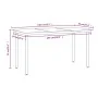 Juego de comedor de jardín 5 piezas con cojines beige y negro von , Gartensets - Ref: Foro24-3099295, Preis: 380,74 €, Rabatt: %