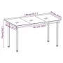 Juego de comedor de jardín 5 piezas con cojines negro de , Conjuntos de jardín - Ref: Foro24-3099331, Precio: 356,01 €, Descu...