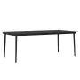 Juego de comedor de jardín 9 piezas con cojines negro de , Conjuntos de jardín - Ref: Foro24-3099310, Precio: 740,12 €, Descu...