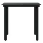 Juego de comedor de jardín 3 piezas con cojines gris y negro de , Conjuntos de jardín - Ref: Foro24-3099359, Precio: 382,64 €...