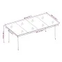 Juego de comedor de jardín 9 piezas gris y negro von , Gartensets - Ref: Foro24-3099352, Preis: 849,02 €, Rabatt: %
