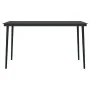 Juego de comedor para jardín 5 piezas con cojines gris y negro de , Conjuntos de jardín - Ref: Foro24-3099373, Precio: 649,24...