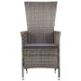 Juego de comedor de jardín 3 piezas con cojines gris von , Gartensets - Ref: Foro24-3099449, Preis: 388,98 €, Rabatt: %