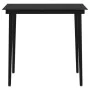 Juego de comedor de jardín 5 piezas con cojines negro by , Garden sets - Ref: Foro24-3099518, Price: 473,46 €, Discount: %
