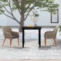 Juego de comedor de jardín 3 piezas con cojines marrón by , Garden sets - Ref: Foro24-3099511, Price: 309,77 €, Discount: %