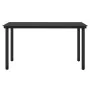 Juego de comedor de jardín 7 piezas con cojines negro von , Gartensets - Ref: Foro24-3099532, Preis: 934,82 €, Rabatt: %
