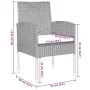 Juego de comedor para jardín 5 piezas negro de , Conjuntos de jardín - Ref: Foro24-3099615, Precio: 368,78 €, Descuento: %