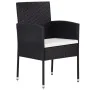 Juego de comedor para jardín 7 piezas negro von , Gartensets - Ref: Foro24-3099622, Preis: 379,58 €, Rabatt: %