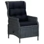 Juego de comedor de jardín 5 piezas gris oscuro de , Conjuntos de jardín - Ref: Foro24-3099657, Precio: 1,00 €, Descuento: %