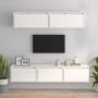 Muebles para TV 5 piezas madera maciza de pino blanco by , TV Furniture - Ref: Foro24-3100150, Price: 241,38 €, Discount: %