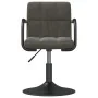 Silla de comedor de terciopelo gris oscuro by , dining chairs - Ref: Foro24-3087942, Price: 83,32 €, Discount: %