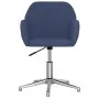 Sillas de comedor giratorias 2 unidades tela azul de , Sillas de comedor - Ref: Foro24-3103042, Precio: 155,03 €, Descuento: %