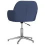 Sillas de comedor giratorias 2 unidades tela azul de , Sillas de comedor - Ref: Foro24-3103042, Precio: 155,03 €, Descuento: %