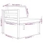 Set muebles de jardín 9 pzas y cojines aluminio gris antracita von , Gartensets - Ref: Foro24-3107807, Preis: 1,00 €, Rabatt: %