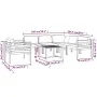 Set muebles de jardín 7 pzas y cojines aluminio gris antracita von , Gartensets - Ref: Foro24-3107795, Preis: 950,27 €, Rabat...