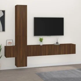 Set de muebles para TV 5 pzas madera contrachapada roble marrón von , TV-Möbel - Ref: Foro24-3114253, Preis: 185,67 €, Rabatt: %