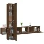 Set de muebles para TV 5 pzas madera contrachapada roble marrón von , TV-Möbel - Ref: Foro24-3114253, Preis: 185,67 €, Rabatt: %