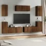 Set de muebles para TV 7 pzas madera contrachapada roble marrón de , Muebles TV - Ref: Foro24-3114309, Precio: 219,17 €, Desc...