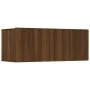 Set de muebles para TV 7 pzas madera contrachapada roble marrón de , Muebles TV - Ref: Foro24-3114309, Precio: 219,17 €, Desc...