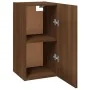 Set de muebles para TV 7 pzas madera contrachapada roble marrón de , Muebles TV - Ref: Foro24-3114309, Precio: 219,17 €, Desc...